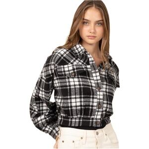 HYFVE Essential Energy Plaid Print Jacket